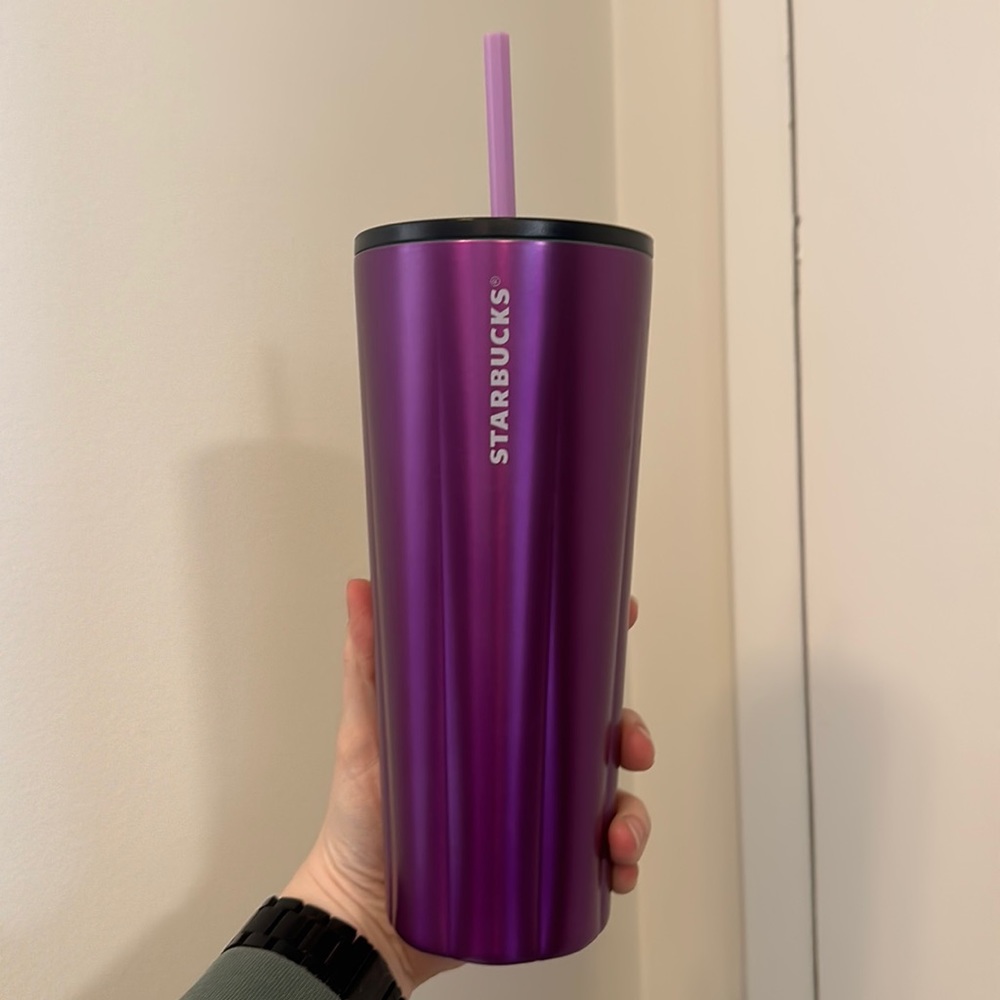 Starbucks Purple Petunia Stainless Steal Tumbler spring 2022